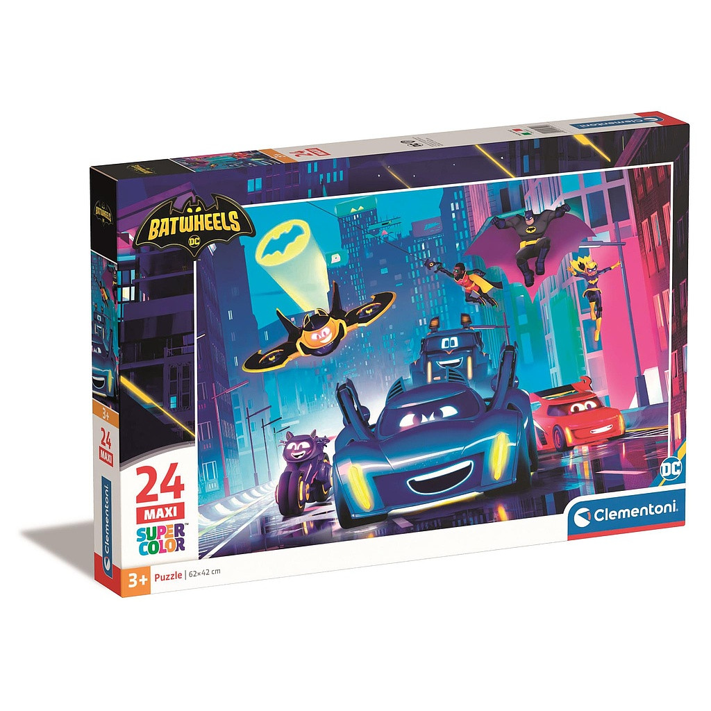 Batman Batwheels 24-osaline maxi pusle Clementoni – tootepilt