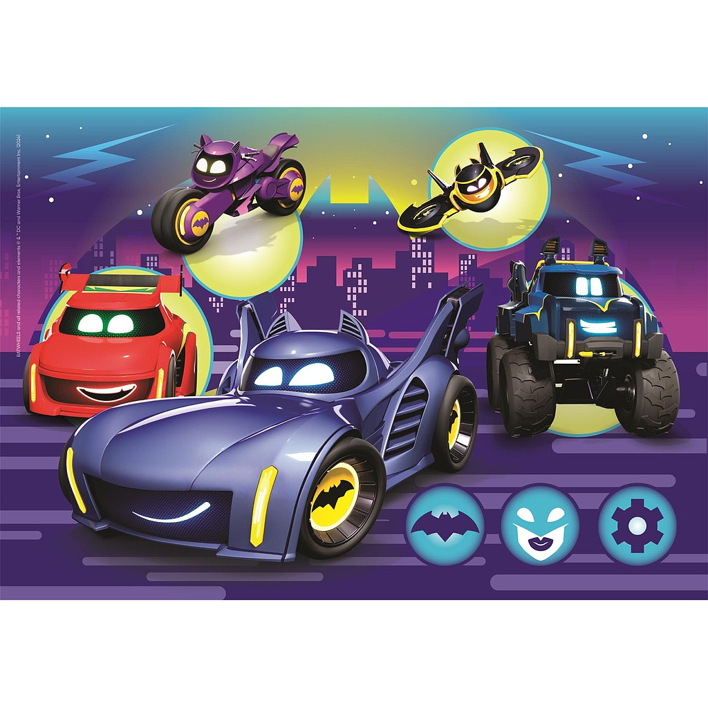 Batman Batwheels 2×20-osaline pusle Clementoni – detailvaade 2