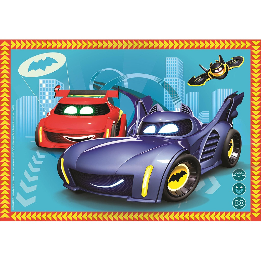 Batman Batwheels 4-in-1 puslekomplekt Clementoni – detailvaade 2