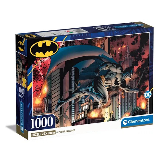 Batman City 1000-osaline Clementoni pusle – tootepilt