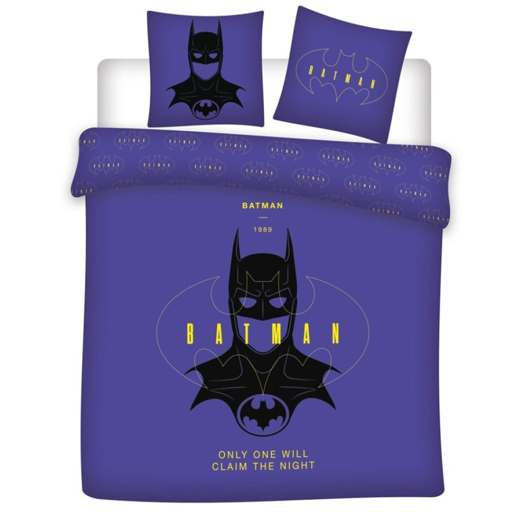Batman Claim the Night double, double-size tekikott 240x220cm, 65x65 cm – tootepilt