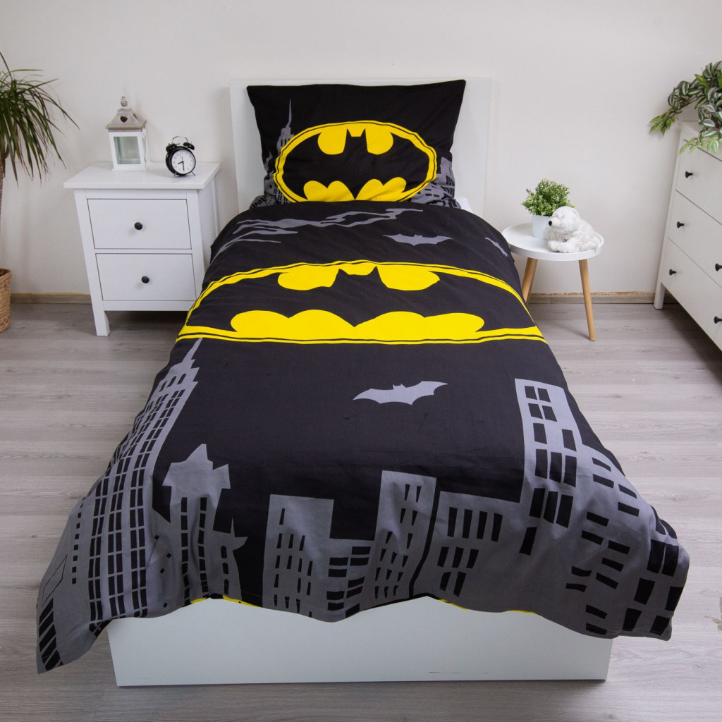 Batman The Emblem voodipesukomplekt 140x200cm, 70x90 cm – detailvaade 2