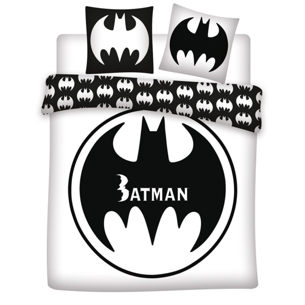 Batman White double, double tekikott 240x220cm, 65x65 cm – tootepilt