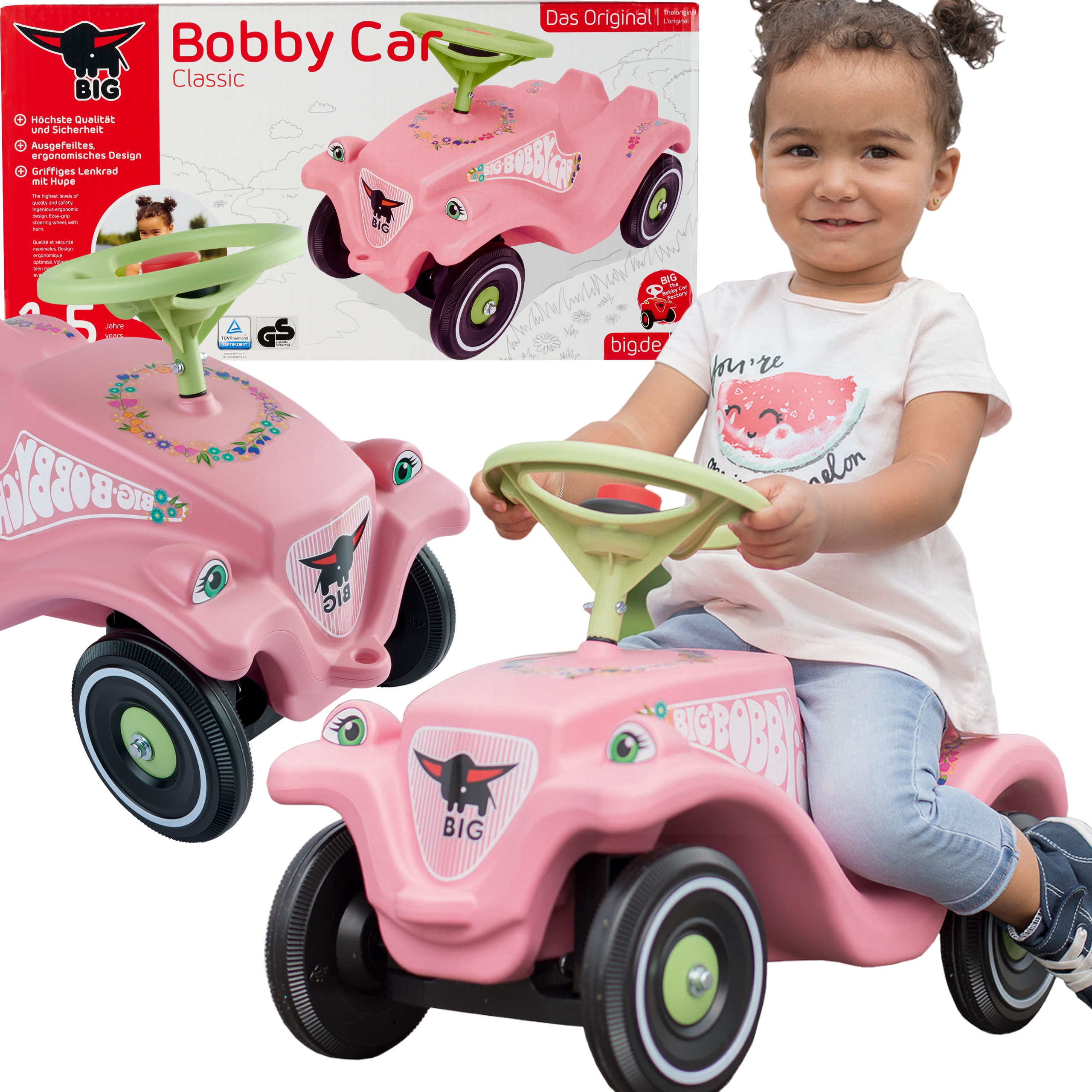 suur bobby auto lill – Suur Bobby auto lill roosa sõiduauto