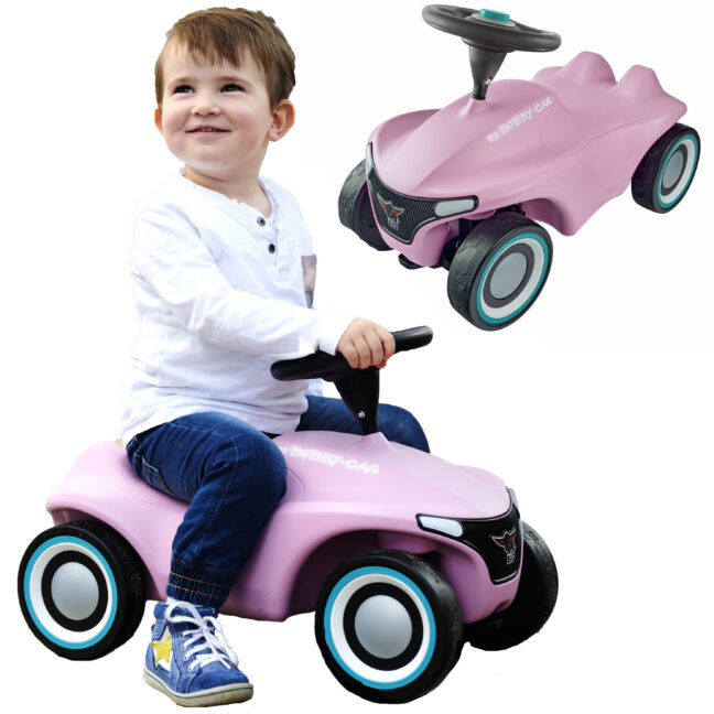 BIG roosa Bobby Car Neo tõukeauto lastele