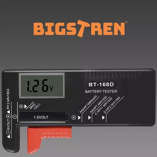 Bigstren patareitester 19898
