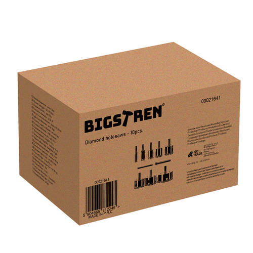 Bigstren teemantaugusaed 21641, 10 tk