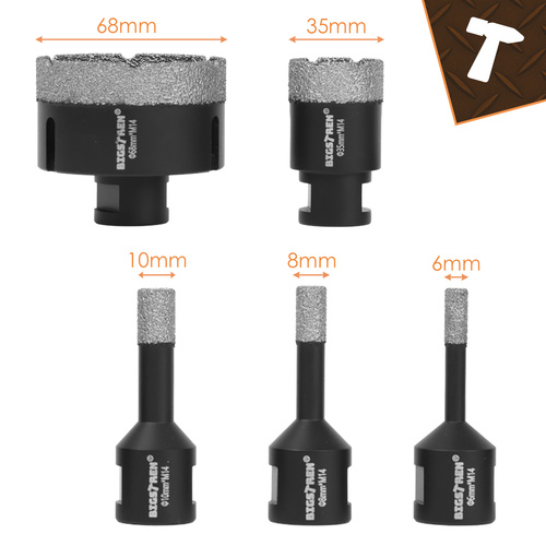 Bigstren teemantaugusaed 27079, 6 tk