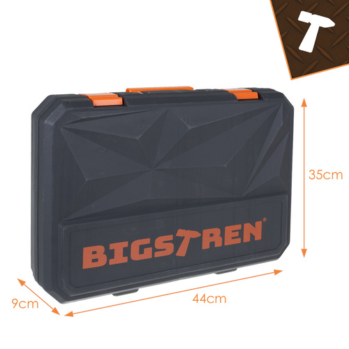 Bigstren tööriistakomplekt kohvris 26475, 168 osa