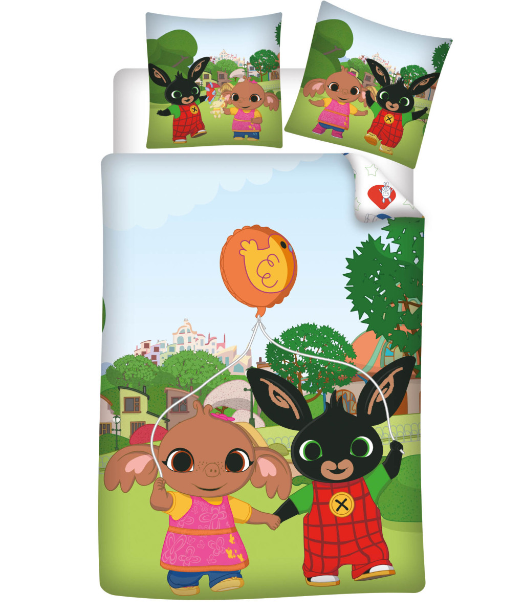 Bing Balloon kids' voodipesukomplekt 100x135cm, 40x60 cm – tootepilt