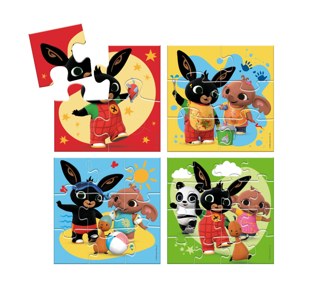Bing Fun 4-in-1 puslekomplekt – detailvaade 2