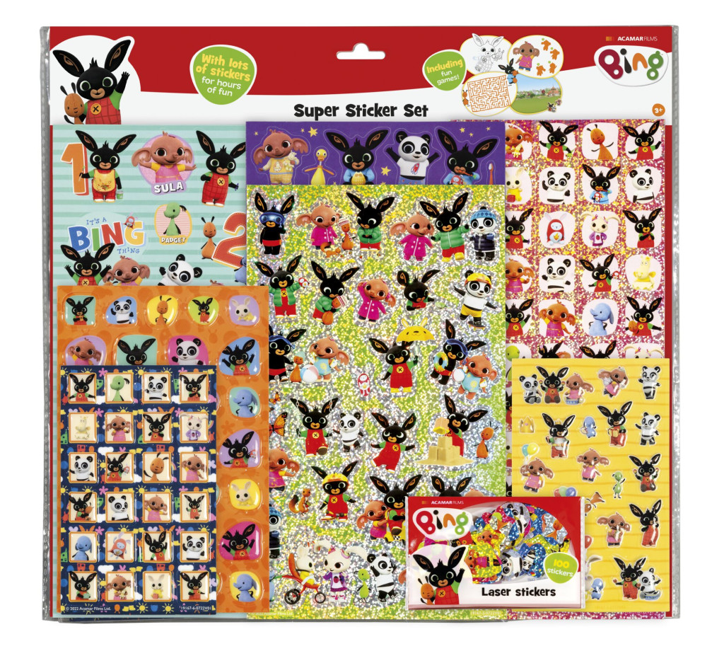Bing Fun Super kleepsukomplekt mänguga – tootepilt