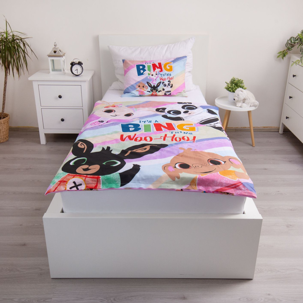 Bing It's a Thing children's voodipesukomplekt 100x135cm, 40x60 cm – detailvaade 2