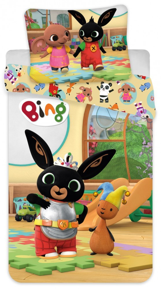 Bing Play kids' voodipesukomplekt 100x135cm, 40x60 cm – tootepilt