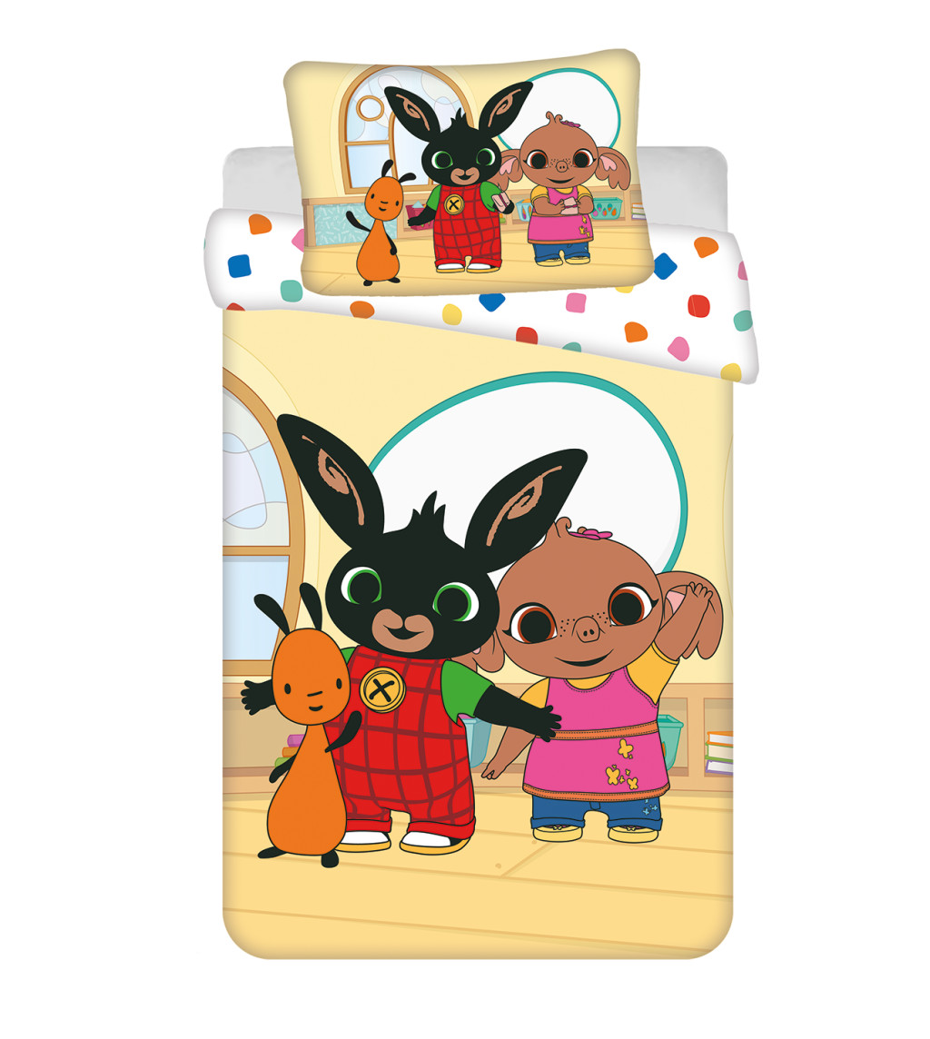 Bing Playroom children, kindergarten tekikott 100×135cm, 40×60 cm – tootepilt