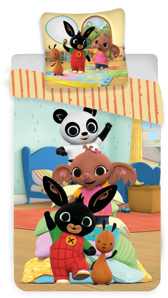 Bing Playtime kids voodipesukomplekt 100x135cm, 40x60 cm – tootepilt