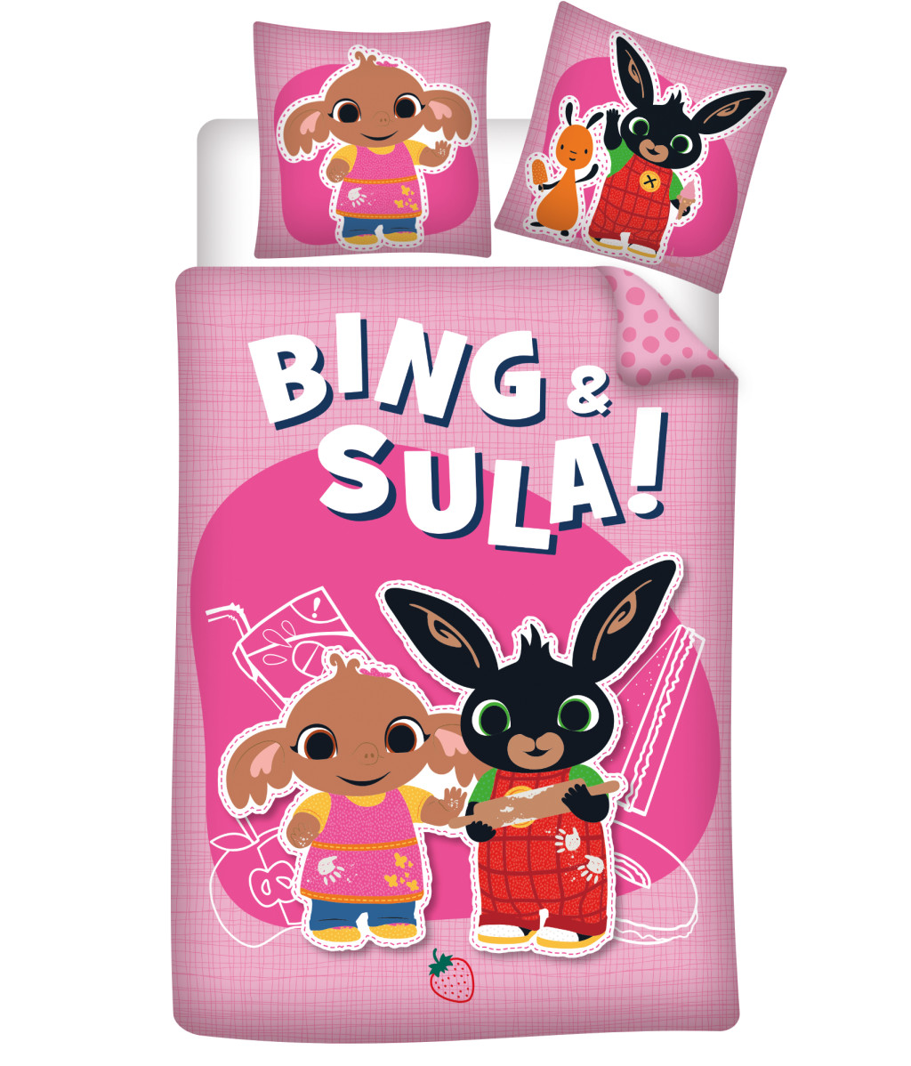 Bing Sula kids' voodipesukomplekt 100x135cm, 40x60 cm – tootepilt