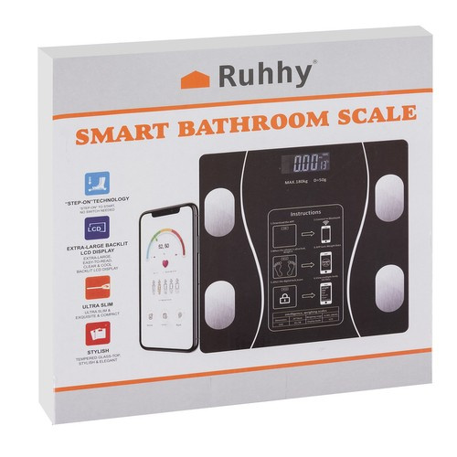 Bluetoothiga nutikas kehakaal, kuni 180 kg