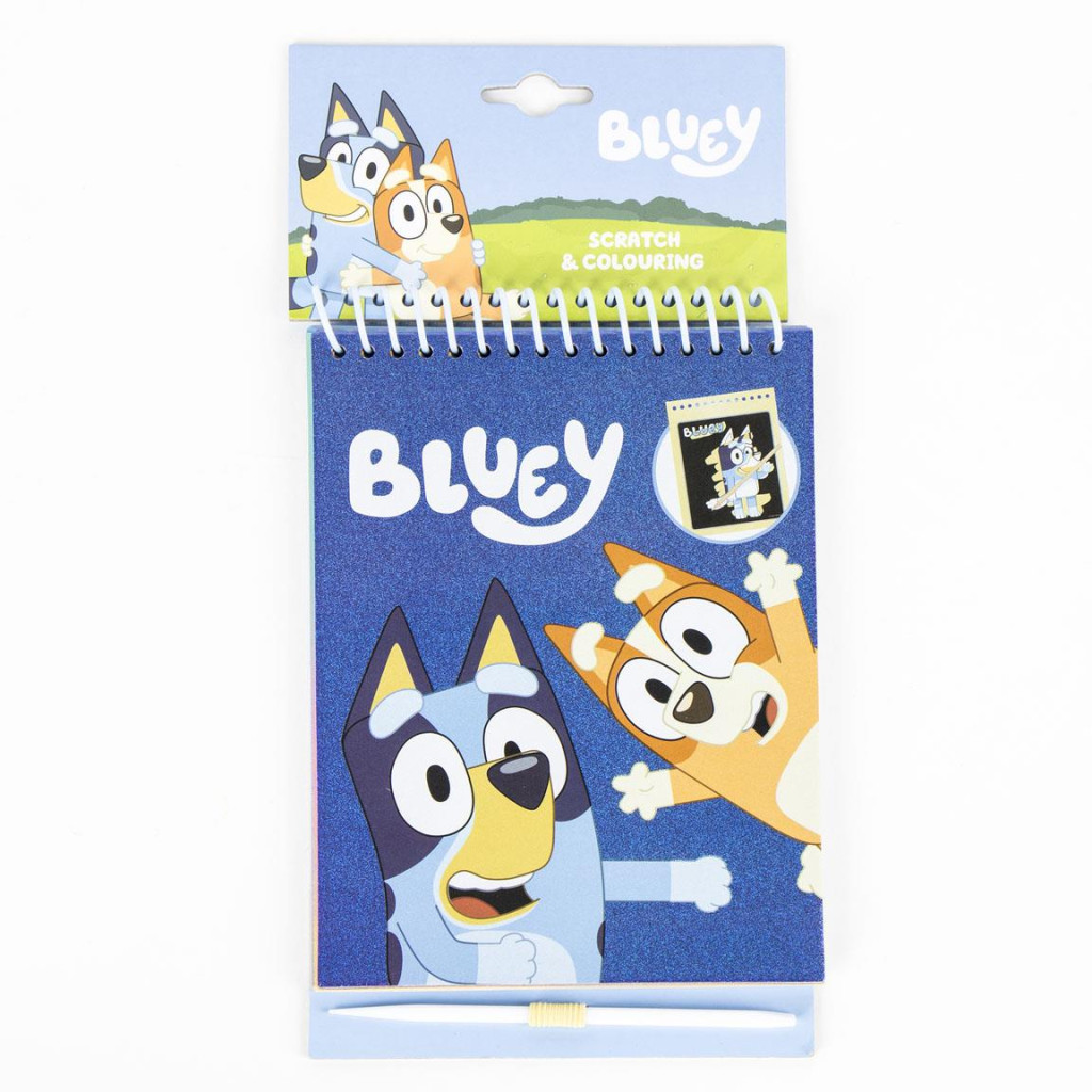 Bluey Bingo scratch card art and värvimiskomplekt – tootepilt