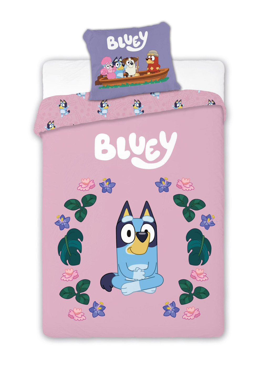 Bluey Blossom Children's voodipesukomplekt 100x135cm, 40x60 cm – tootepilt