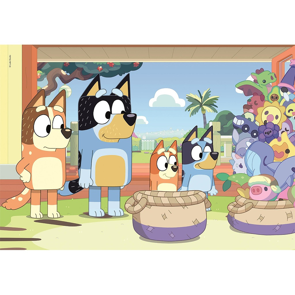 Bluey Family Time 2×20-osaline pusle Clementoni – detailvaade 2