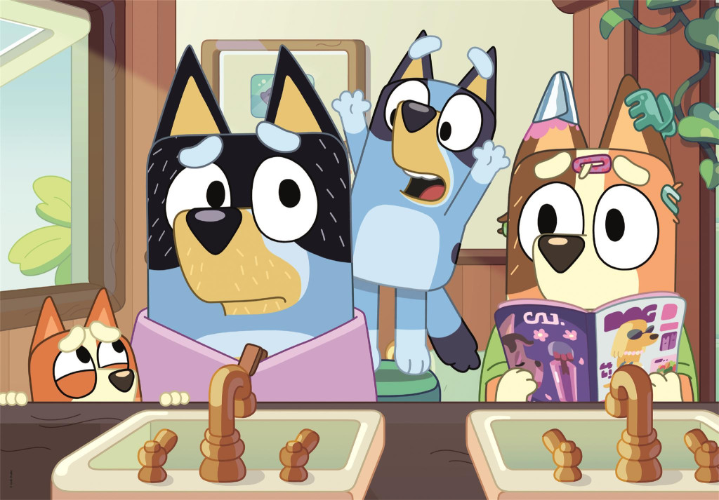 Bluey Home Fun 30-osaline Clementoni pusle – detailvaade 2
