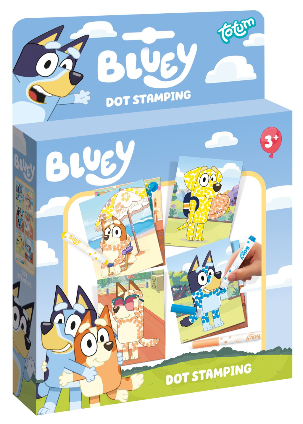 Bluey Rest dot stamp loovkomplekt – tootepilt