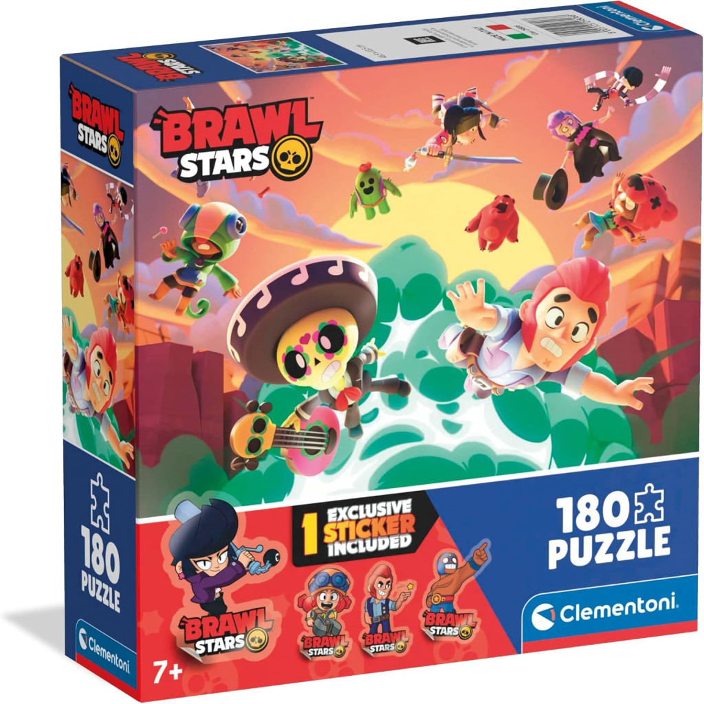 Brawl Stars Fly 180-osaline Clementoni pusle – tootepilt