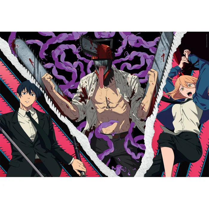 Chainsaw Man Demon Ripper 500-osaline Cube pusle Clementoni – detailvaade 2