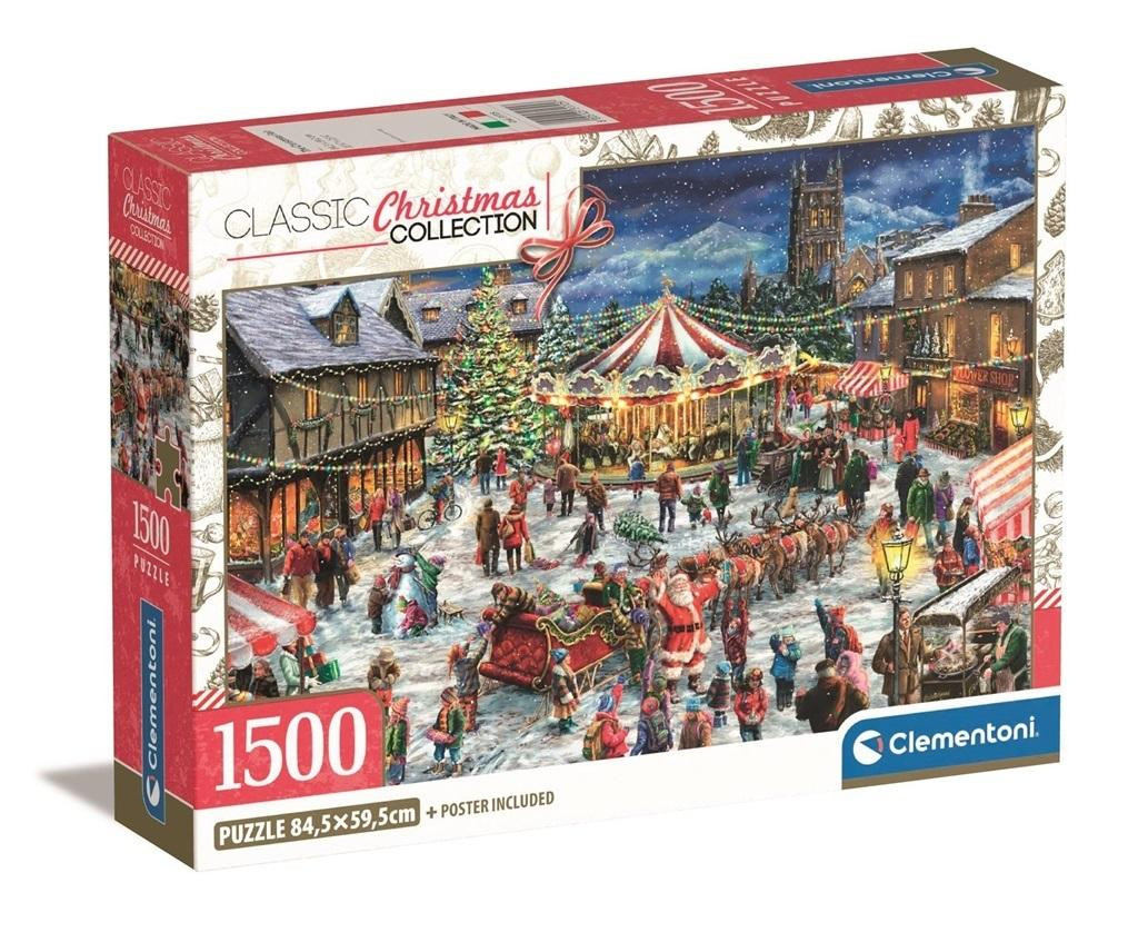 Christmas Fair i 1500-osaline pusle Clementoni – tootepilt