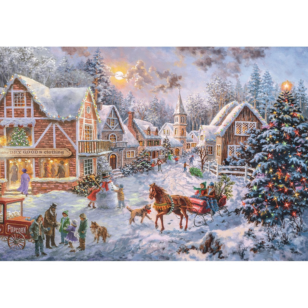 Christmas Getting Ready 1000-osaline pusle Clementoni – detailvaade 2