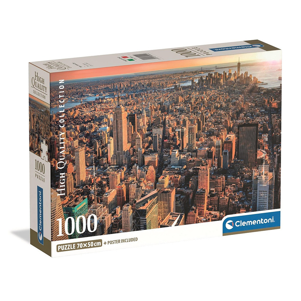 Cities City New York 1000-osaline pusle Clementoni – tootepilt