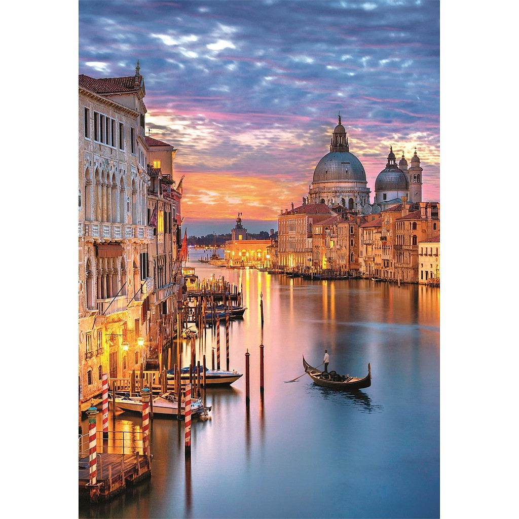Cities Lighting Venice 500-osaline pusle Clementoni – detailvaade 2