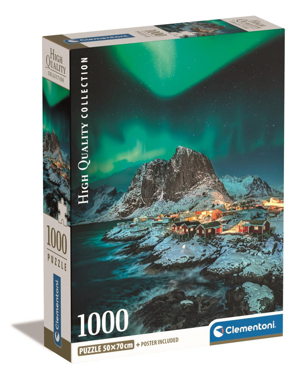 Cities Lofoten Norway 1000-osaline Compact pusle Clementoni – tootepilt