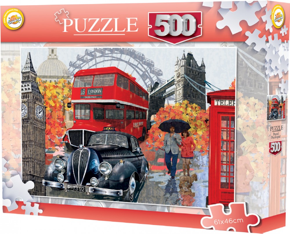 Cities (London) 500-osaline pusle – tootepilt