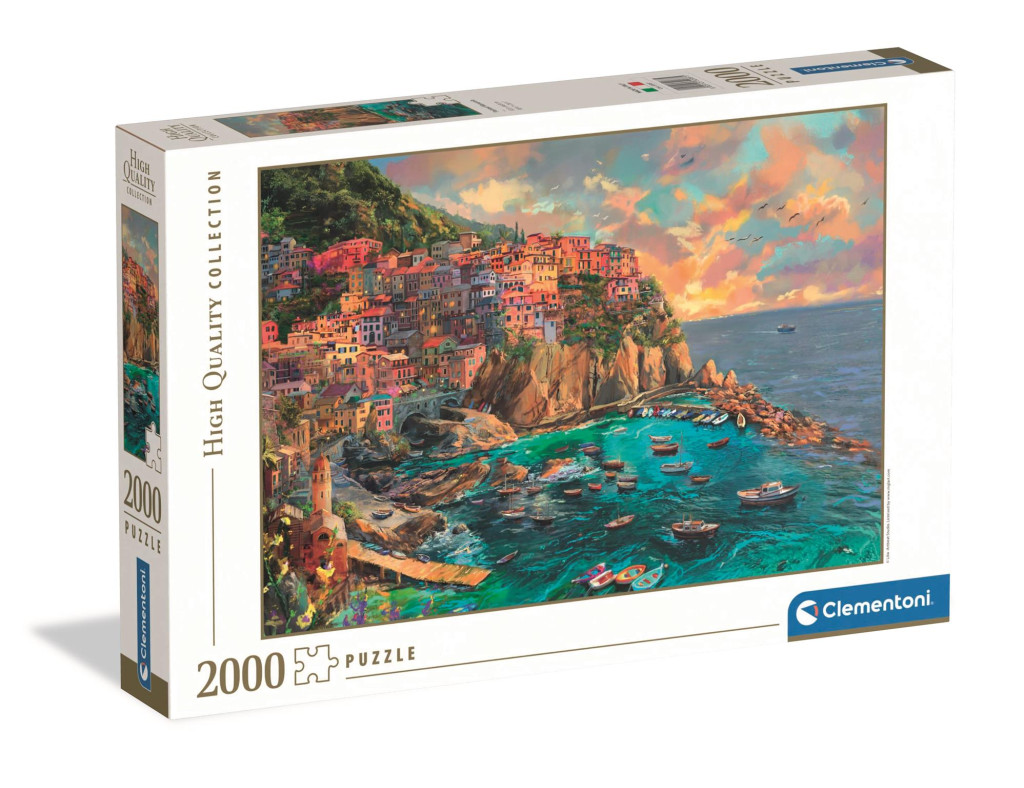 Cities Manarola Italy 2000-osaline pusle Clementoni – tootepilt