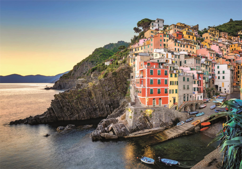 Cities Riomaggiore Italy 500-osaline Compact pusle Clementoni – detailvaade 2