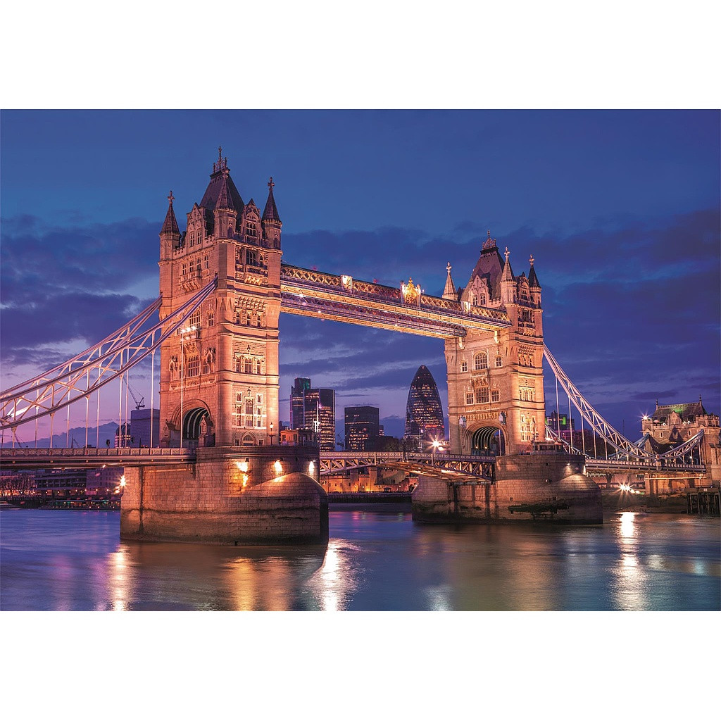 Cities Tower Bridge London 1000-osaline pusle Clementoni – detailvaade 2