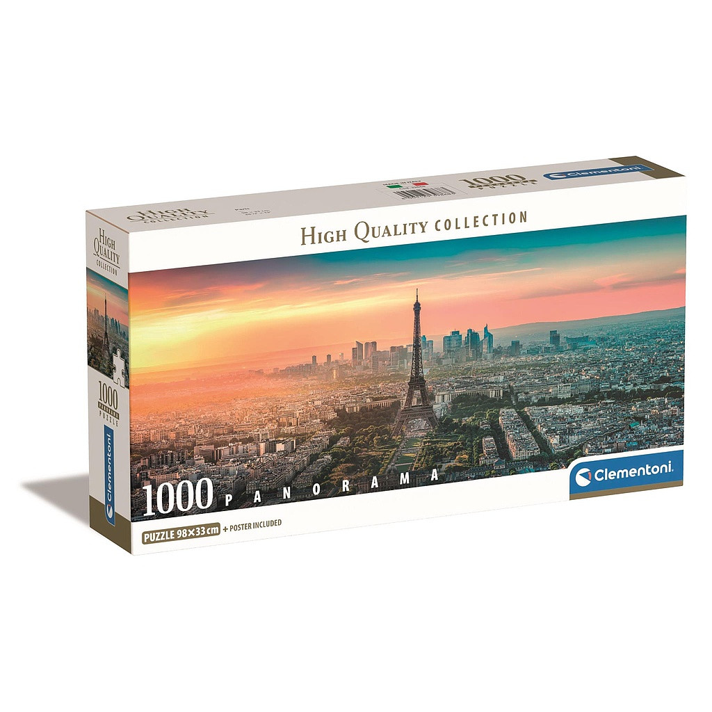 Cities View Paris 1000-osaline panorama Compact pusle Clementoni – tootepilt