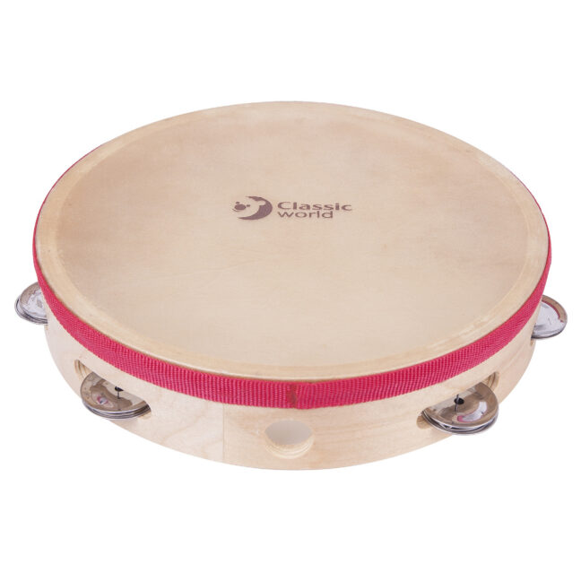 edu muusikainstrument tambourine cm – EDU muusikainstrument Tambourine 25 cm