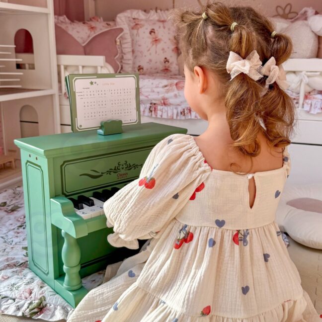 vintage klaver õppimine raamat – detailvaade