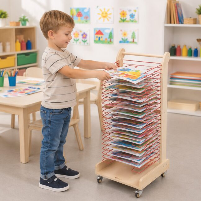 edu art drying rack – detailvaade