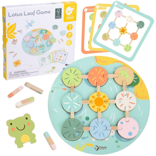 lotus leaf sensoorne mäng – Lotus Leaf sensoorne mäng Match kujundid ja värvid