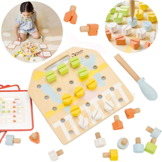manipulative tahvel loogika pusle – Puidust Manipulative tahvel loogika pusle