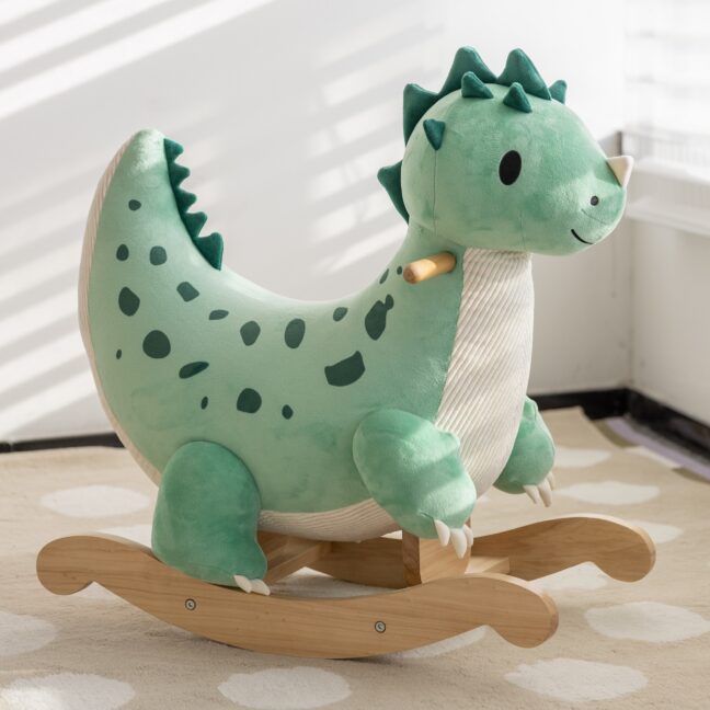 rocking dinosaurus mäng lapsele – detailvaade