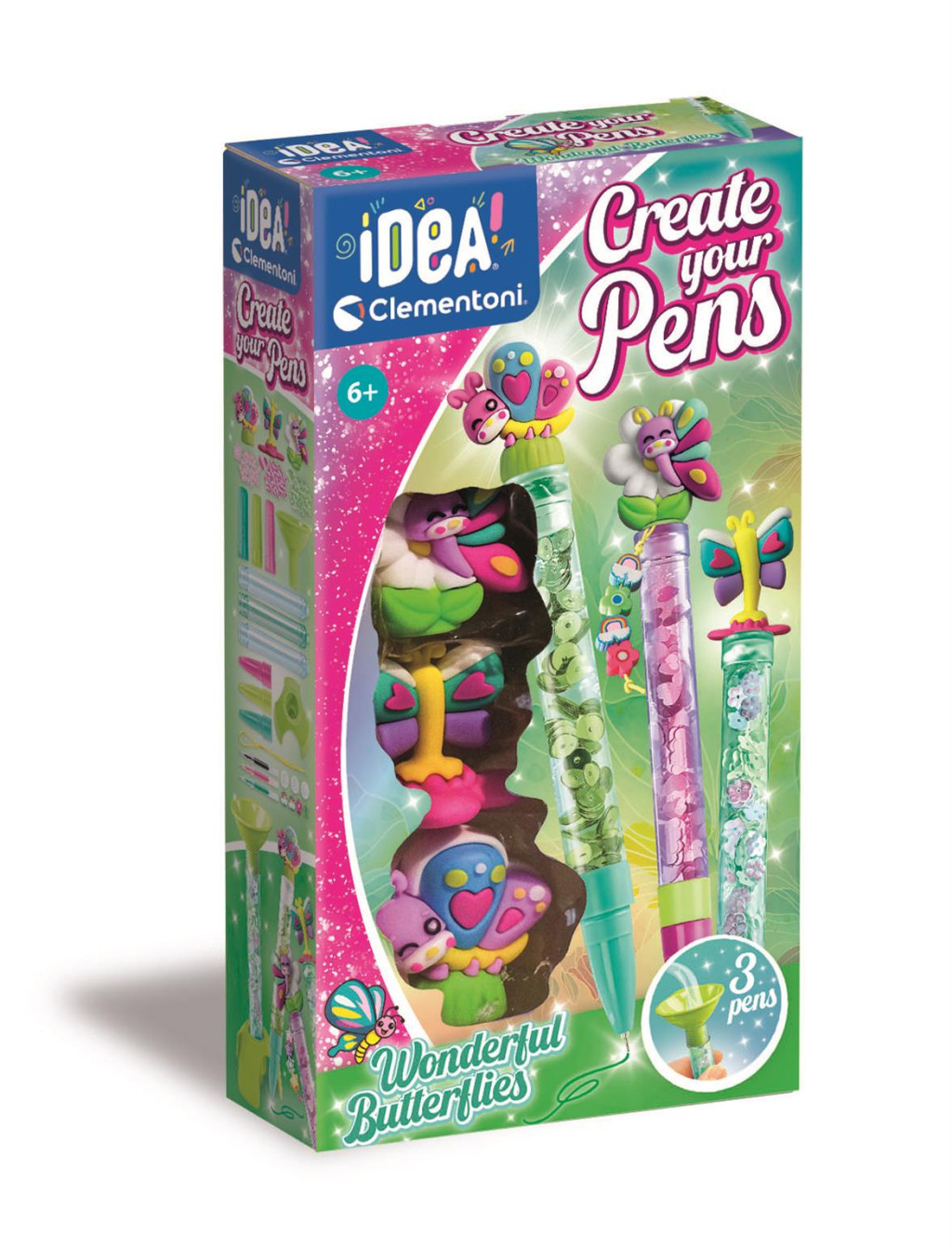 Colour Butterflies Pen-making kit Clementoni – tootepilt