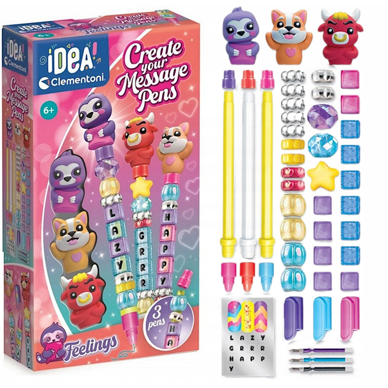 Colour Feelings Clementoni pliiatsite valmistamise komplekt – detailvaade 2