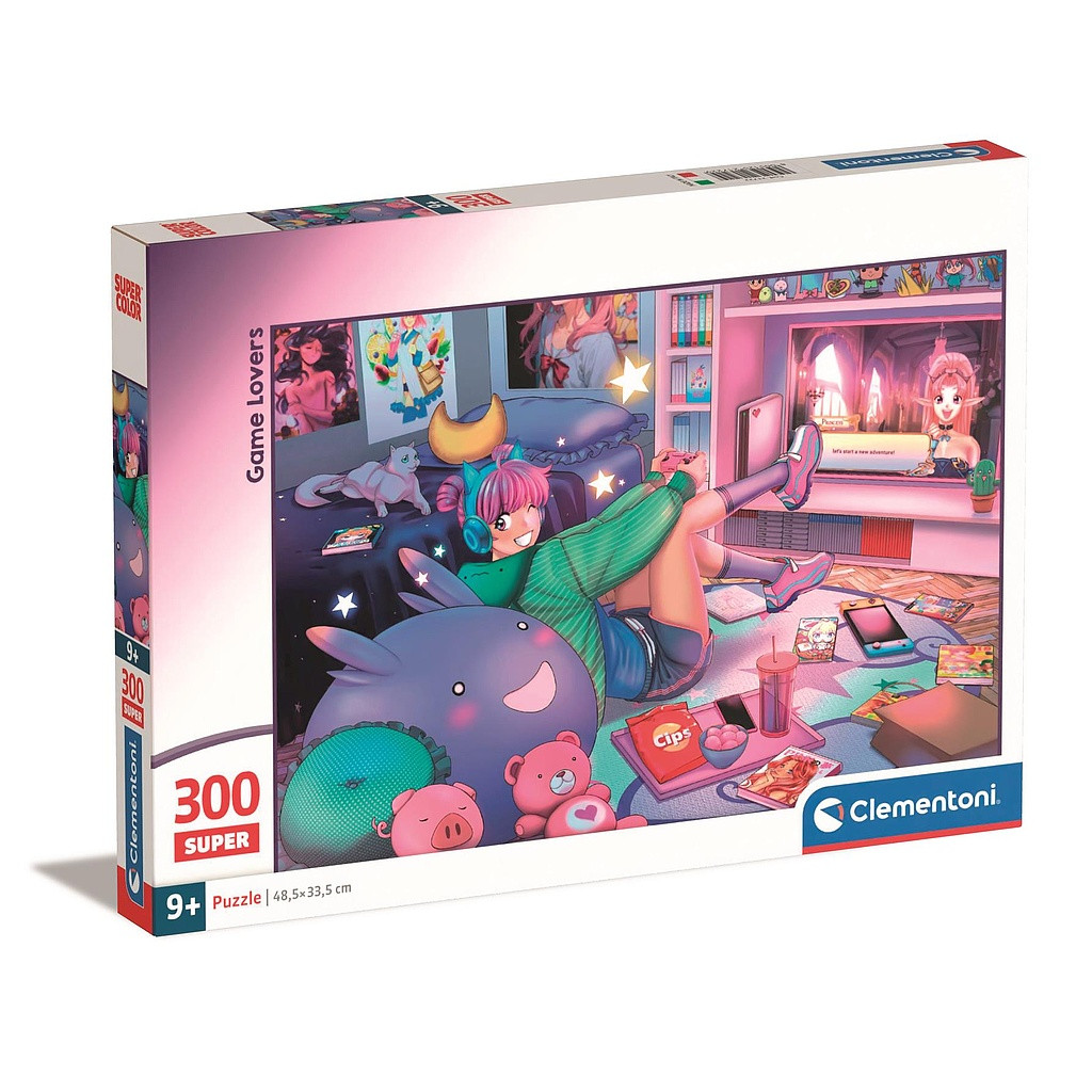 Colour Game Lovers Girly Room 300-osaline pusle Clementoni – tootepilt