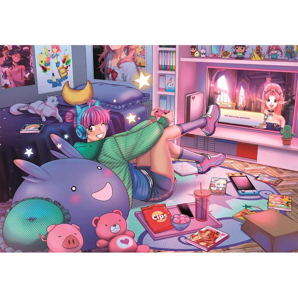 Colour Game Lovers Girly Room 300-osaline pusle Clementoni – detailvaade 2