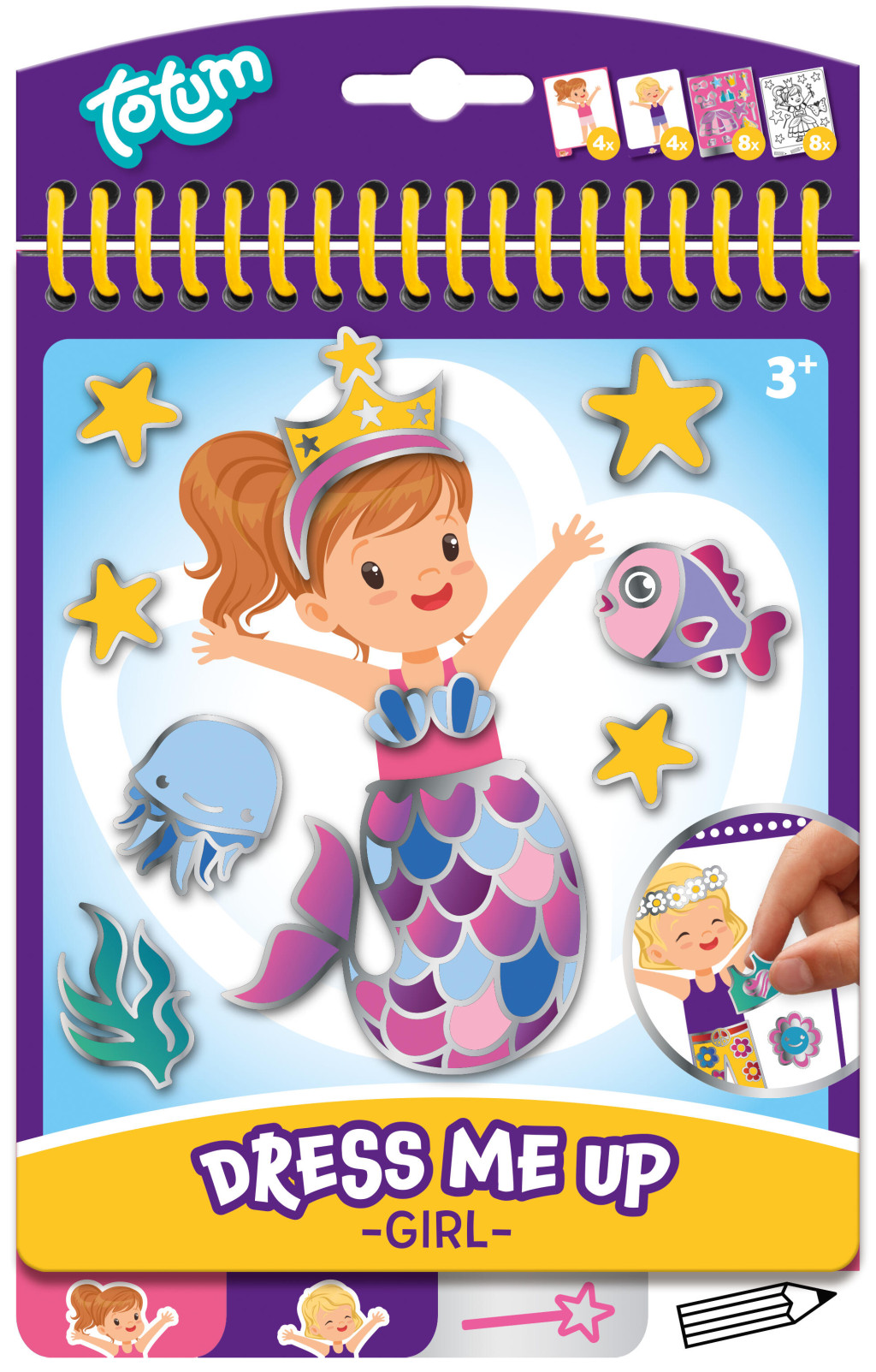 Colour Girl Dress-up play set – tootepilt